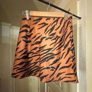 Princess Polly Skirt- Tiger Print, 4